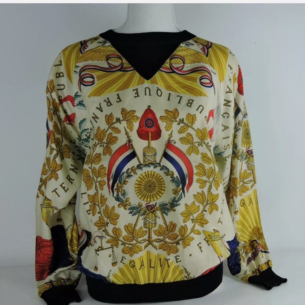Listing soon #Hermes silk sweater top